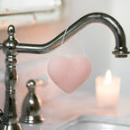 The Cleansing Sponge Rose Clay Heart