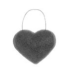 The Cleansing Sponge Rose Clay Heart