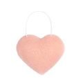 The Cleansing Sponge Rose Clay Heart